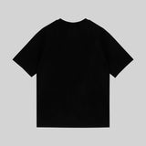 BLACK TONE-BY-TONE DOG T-SHIRT
