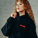 BLACK - RED DOG HOODIE