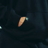 BLACK - RED DOG HOODIE