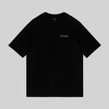 BLACK TONE-BY-TONE DOG T-SHIRT