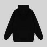 BLACK - RED DOG HOODIE